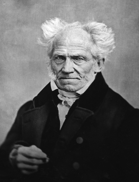 Portrait of German Philosopher Arthur Schopenhauer