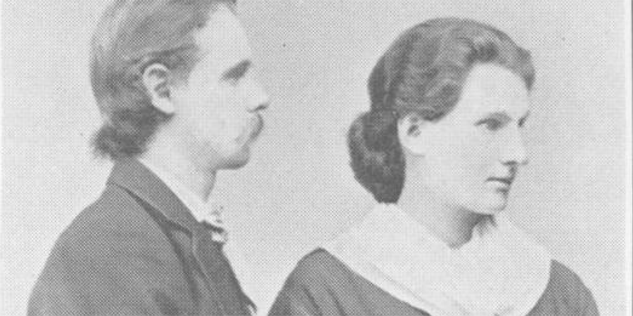 Alfred Marshall and Mary Paley 1877